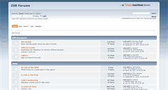 Desktop Screenshot of forums.zeldaspeedruns.com